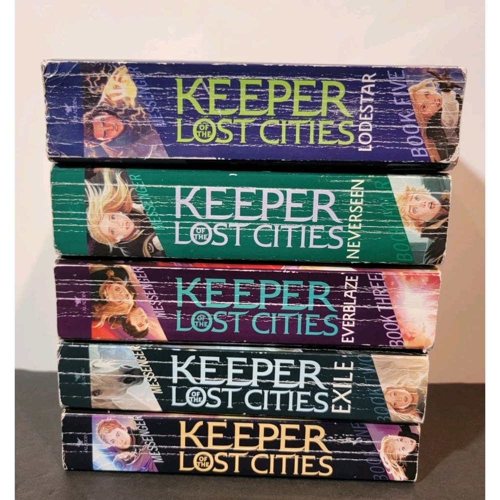 Keeper of the Lost Cities Books 1-5 by Shannon Messenger‎ Paperback Aladdin